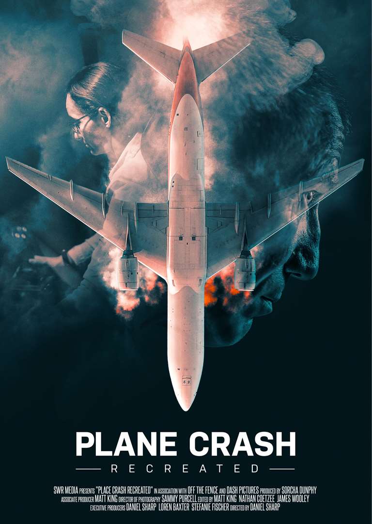 Plane Crash Recreated A4 Poster